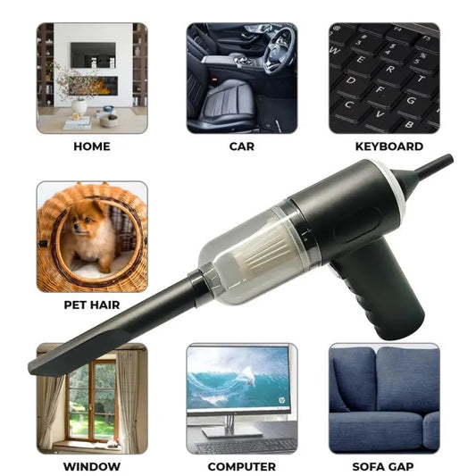 3-in-1 Portable Mini Wireless Vacuum Cleaner